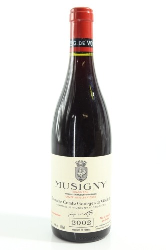 (1) 2002 Domaine Comte Georges de Vogue Musigny Grand Cru 'Cuvee Vieilles Vignes', Cote de Nuits [JR18] [JM95] [RP97-99]