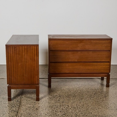 A Pair of Danske Mobler Mid-Century Sets of Drawers