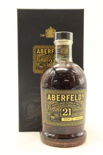 (1) Aberfeldy 21 Year Old Single Malt Scotch Whisky, Highlands, 40% ABV (GB)