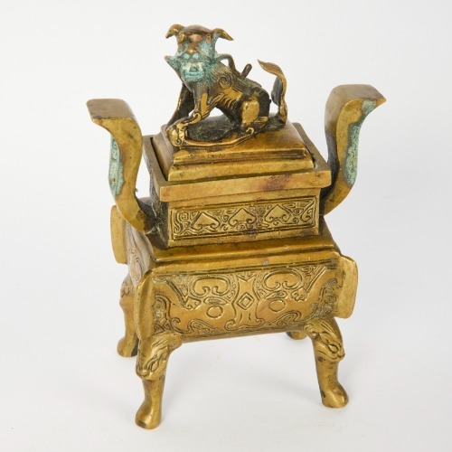 A Chinese Bronze Censer, Xuande Mark