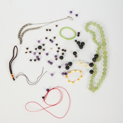 A Bag of Assorted Beads and Fragments