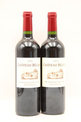 (2) 2006 Chateau Belair, Saint-Emilion Grand Cru