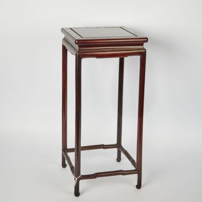 A Chinese Small Hardwood Flower Stand