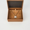 A Forget Me Knot Sterling Silver Necklace - 2