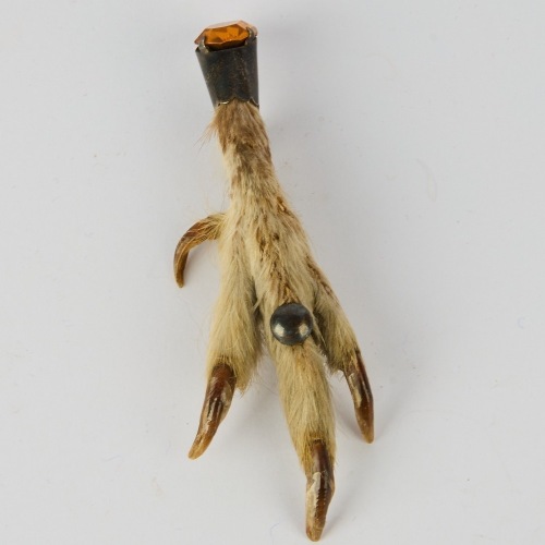 A Scottish Grouse Claw Brooch