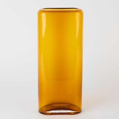 A Layers Vase in Amber by Nude
