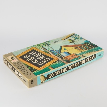 A Vintage "Go to the Top of the Class" Board Game