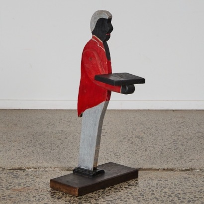 A Vintage Wood Butler
