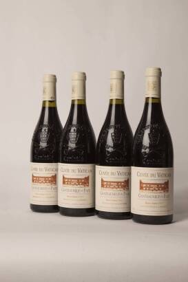 (4) 2003&nbsp;Cuvee du Vatican Reserve Sixtine Chateauneuf du Pape