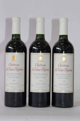 (3)&nbsp;1998 Chateau La Tour Figeac, St Emilion