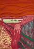 AFTER ANDY WARHOL The Scream - Pink