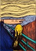 AFTER ANDY WARHOL The Scream - Orange