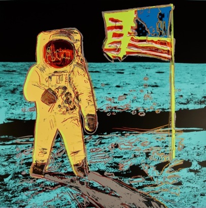 AFTER ANDY WARHOL Moonwalk Yellow 11.404