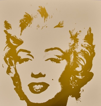 AFTER ANDY WARHOL Golden Marilyn 11.41