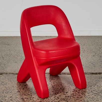 A Red Lerado Kids Chair