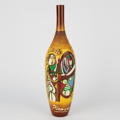 A Vintage Pablo Picasso Style Vase