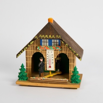 A Vintage German Weather House