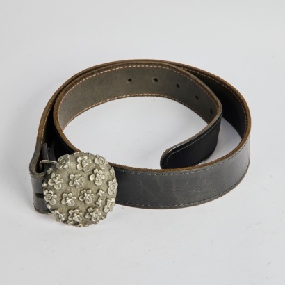A Matthew Von Sturmer Belt Buckle wth Belt