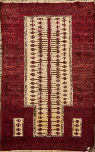 A Hand Knotted Baluch Rug