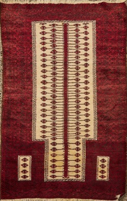 A Hand Knotted Baluch Rug