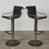 A Pair of Airon Italian Mid Century Modern Swivel Stools - 2