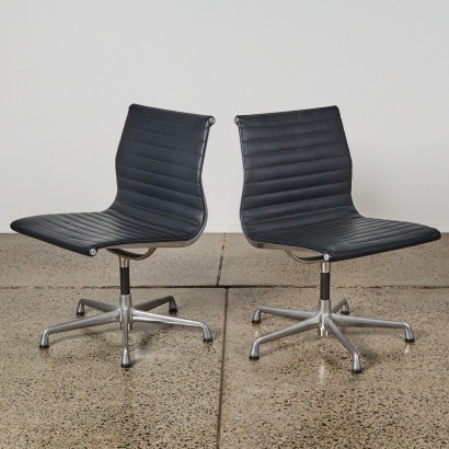 A Pair of Group Chairs by Charles and Ray Eames for Herman Miller