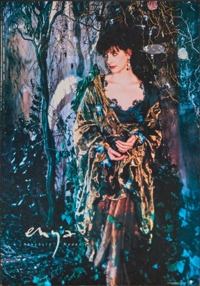 An Enya Poster on Board
