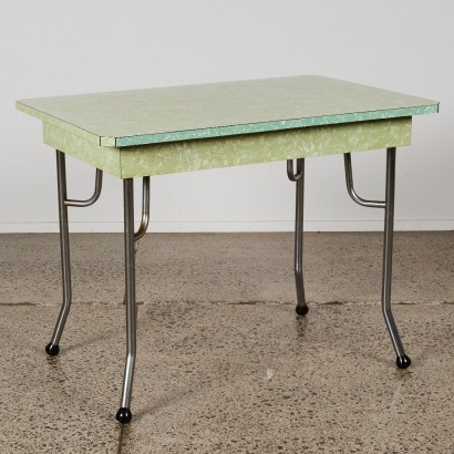 A Retro Diner-Style Table