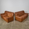 A Mablo West German Design Mid-Century Leather Lounge Suite - 2