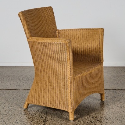 A Lusty Lloyd Loom Armchair