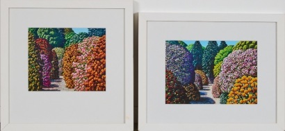 A pair of Karl Maughan Framed Prints "Waikino" and "Three Kings" both 2016