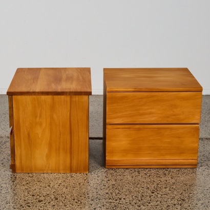 A Pair of Rimu Bedsides