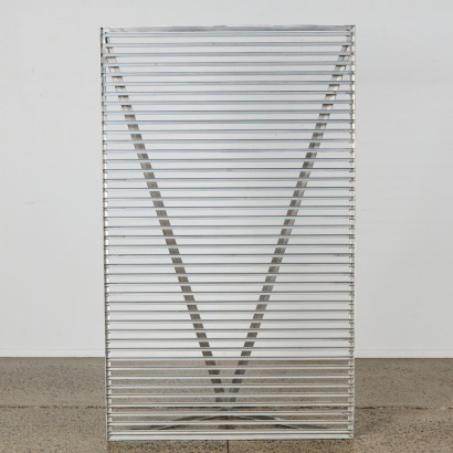 An Aluminium CD Wall by Patrick Loo
