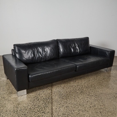 A Leather Boconcept Indivi Sofa