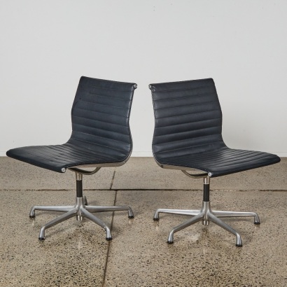 A Pair of Group Chairs by Charles and Ray Eames for Herman Miller