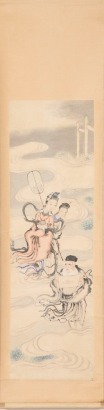 A Chinese Painting of a Lady, Hanging Scroll