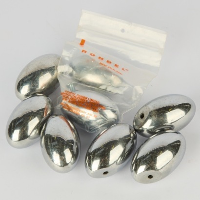 A Set of Eight Stephane Rondel Drawer Handles