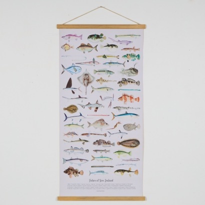 A Fish of New Zealand Wall Hanging