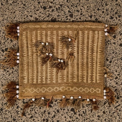 A Vintage Hand Knotted Persian Saddle Bag