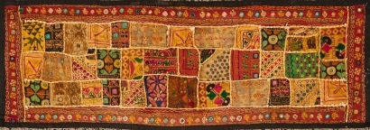A Vintage Patchwork Table Runner