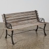 A Cast Garden Bench Seat