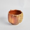 A Duncan Shearer Cutsided Anagama-Fired Yunomi