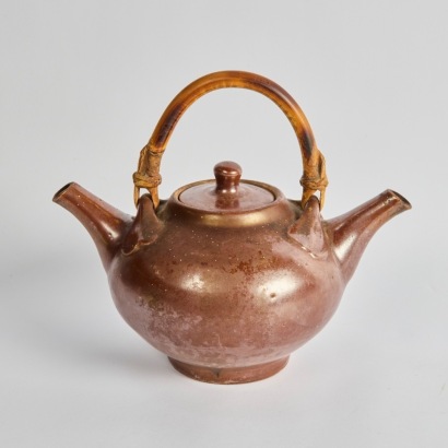 A Peter Alger Double-Spouted Teapot