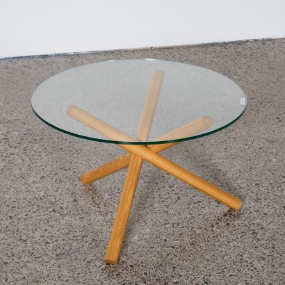 A Lumber Side Table by Jamie McLellan for Fletcher Design