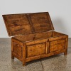 A Primitive 17th-Century European Panelled Coffer - 3