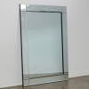 A Bevelled Glass Frameless Mirror