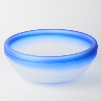 A Cast Glass Bowl Attributed to Ann Robinson