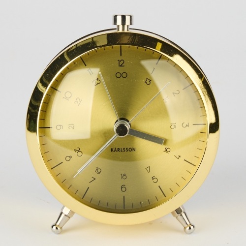 A Karlsson Button Alarm Clock