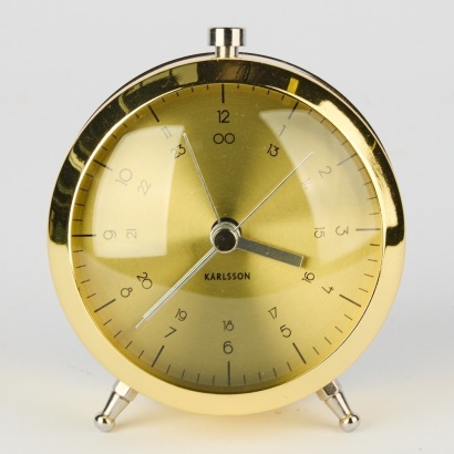 A Karlsson Button Alarm Clock