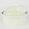 A French Ceramic Rabbit Casserole by Apilco France
